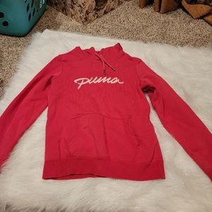 Pink Puma hoodie